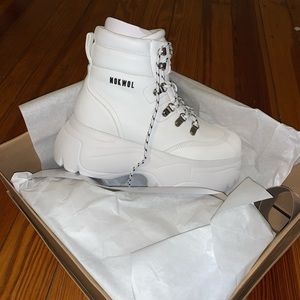 nokwol scared platform sneakers